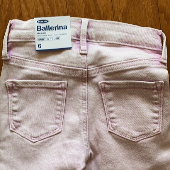 🎀 Old Navy Girls Pink Jeggings - Picture 7 of 8
